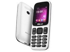 BLU Z5 Z210 1.8&Prime; 2G Cell Phone 32MB VGA GSM Unlocked Dual SIM White