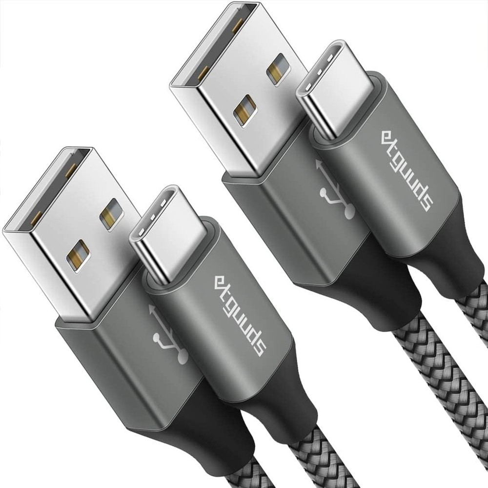 2-Pack 3A Fast Charging Type-C Charger for iPhone 15 Pro Max, Samsung Galaxy S25
