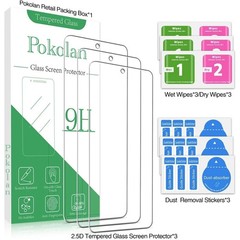 3 Pack Screen Protector & Camera Lens Protector for OnePlus Nord N30 5G, Anti-Sc
