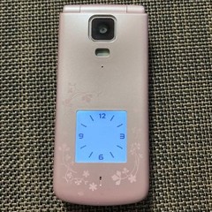 Kyocera K010 Pink Easy Mobile Phone 3G Japanese Flip Feature Phone KEITAI