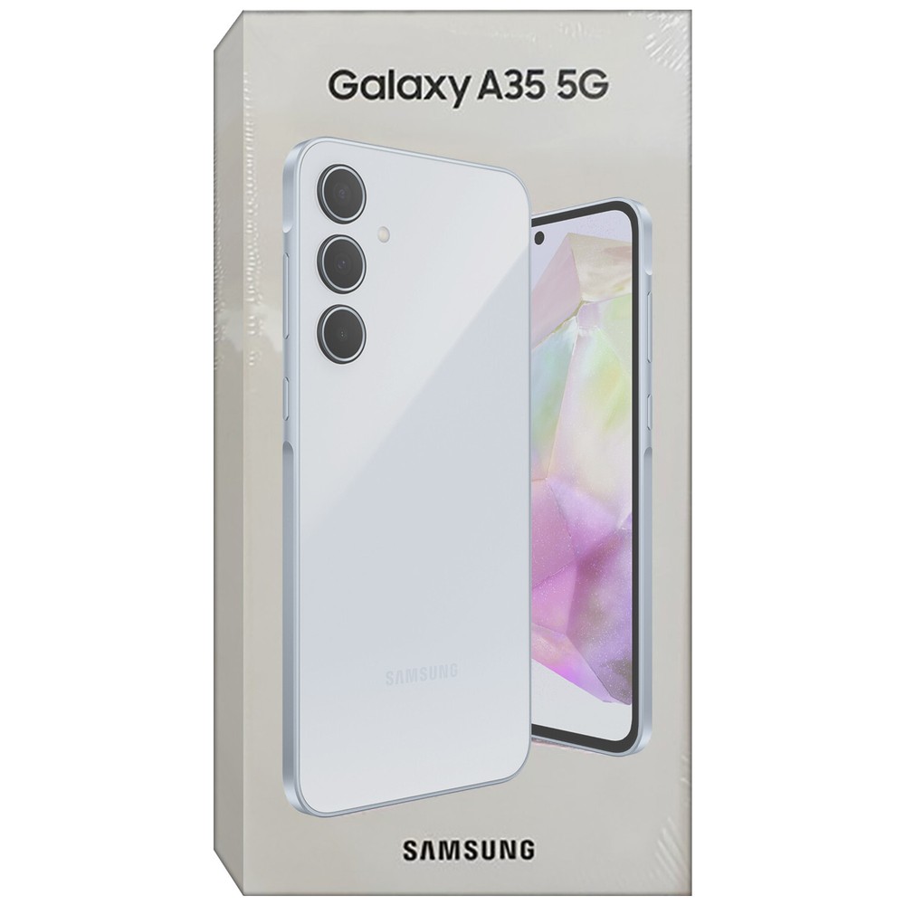 Samsung Galaxy A35 5G Awesome Iceblue 128GB + 8GB Dual-SIM Unlocked GSM NEW