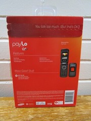 Samsung NOS Virgin Mobile Paylo Flip Phone Black | Virgin Mobile Sealed Package