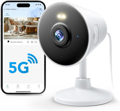 5G & 2.4G Indoor/Outdoor Security Camera for Home, Baby/Elder/Dog/Pet Camera wit