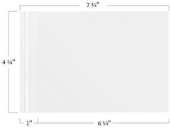 4X6 Photo Sleeves (200 Count) – Mother&rsquo;S Day Crystal Clear Archival Plastic Slee