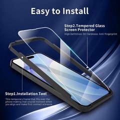 3PCS Screen Protector for iPhone 14 Pro Max 6.7 Inch Tempered Glass Scratch Bubb