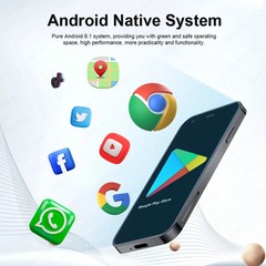 Unlocked SERVO P60 PRO Mini Android Smartphone 3.0&Prime; Dual SIM GPS 2GB+16GB Phones