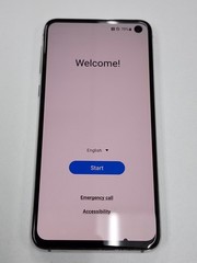 DEFECTIVE – Samsung Galaxy S10E – 128 GB – White – GSM Unlocked – 12867