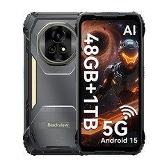 Blackview XPLORE 2 5G AI Rugged Smartphone 48GB+1TB Android 15 20000mAh NFC 50MP