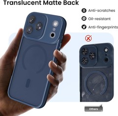 Magnetic for iPhone 17 Pro Max Case – Full Camera Protection, Drop Protection, D