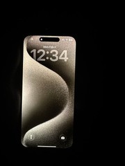Apple iPhone 15 Pro Silver Smartphone Face Recognition Wi-Fi Bluetooth with Box