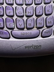BlackBerry Curve 8530 Smartphone Purple Verizon Poker Tested Works