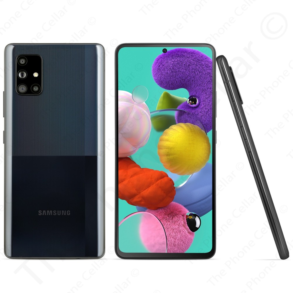 Samsung Galaxy A71 5G 128GB T-Mobile Unlocked SM-A716V 6.7&Prime; 64MP WiFi LTE Black