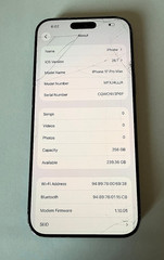Apple iPhone 17 Pro Max – 256 GB – Deep Blue (T-Mobile) CRACKED – READ!