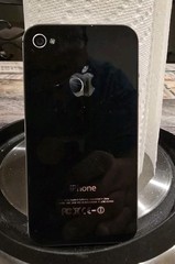 Apple iPhone 4s A1387 16GB – PASSCODE LOCKED With Otterbox And New Charge Cord