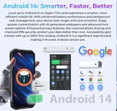 HOTWAV Hyper 7 Pro 5G Rugged Phone 200MP Android 14 6.6 » FHD+ 120Hz Smartphone