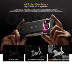 Ulefone Armor 27T PRO 5G Rugged Phone Thermal Imaging 24GB/256G 64MP NV 10600mAh