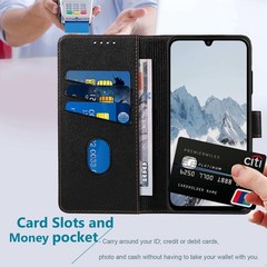 Galaxy A17/A16 5G Phone Case, Wallet Case with RFID Blocking, Premium Leather Fl