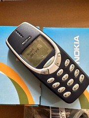 Nokia 3310 Blue Unlocked 2G GSM 900/1800 Good Quality Cellular Phone
