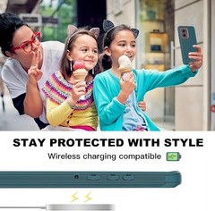 For Motorola Moto Edge 2024 Case With 3 in 1 Shockproof TPU Hard PC Bumper Cover
