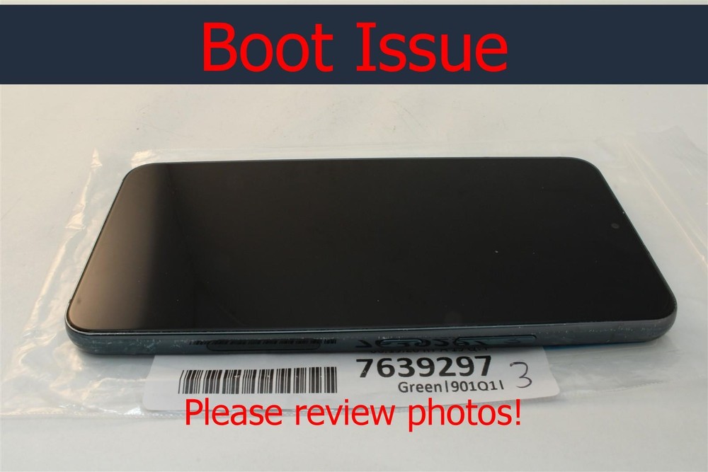DEFECTIVE Samsung Galaxy S22 5G 128GB Green – Unlocked 7639297
