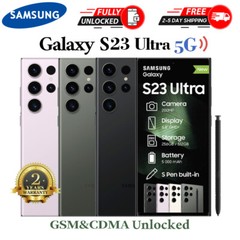 New Samsung Galaxy S23 Ultra 5G SM-S918U 256GB/ 512GB Factory Unlocked USA Stock