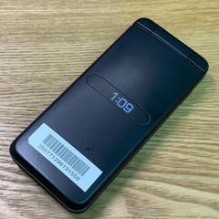 au GRATINA KYF42 flip phone Black735 SIM free