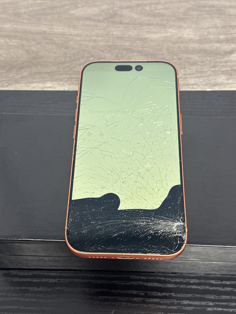 Apple iPhone 17 Pro 1TB Orange Unlocked Working (LCD issue 100% Battery) 2467