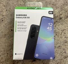 Cricket Wireless Samsung Galaxy A36 5G Prepaid Smartphone 128GB Black Brand New
