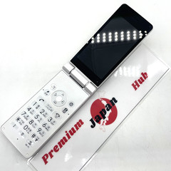 SHARP AQUOS Keitai 3 805SH 806SH Flip Phone White Unlocked SIM Free