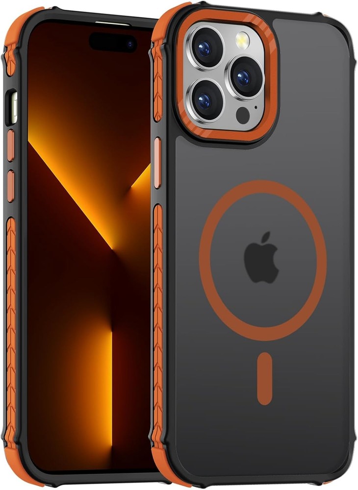 Strong Magnetic Case for iPhone 14 Pro Max 6.7-Inch, Shockproof Protective Cover
