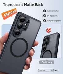 For Samsung Galaxy S26 Ultra Case w/ 1x Screen Protector, Matte Shockproof cover
