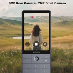 Global QIN F25 4G Android 14 Smartphone Dual SIM Phone Octa Core Keyboard Mobile
