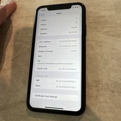 Apple iPhone XR – 64GB (Unlocked) Works Great – READ DESCRIPTION (#61A)