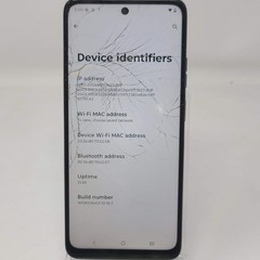 Broken Motorola Moto G (2025) XT2513-1 Black 128GB 4GB /Cracked Screen