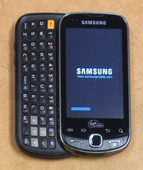 Samsung Intercept SPH-M910 – Gray ( Virgin Mobile ) Android Smartphone – READ