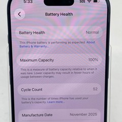Unlocked Apple iPhone 17 Pro 256GB 26.4.1 Deep Blue MG7M4LL/A