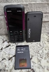 Nokia 5310 XpressMusic – 30MB – Black/Purple T Mobile 5310b Rare Untested 2000&rsquo;s