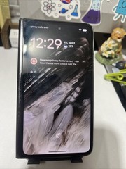 ⚠️READ⚠️ Google Pixel Fold 5G 256GB 7.6&Prime; Unlocked, Obsidian Black, #52314