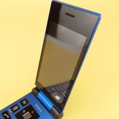 Kyocera 501KC DIGNO KEITAI Blue Unlocked Android Flip Phone RAM 1GB/8GB Tested
