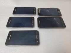 lot of 5x Samsung Galaxy J1 SM-J120W Black CA. READ!