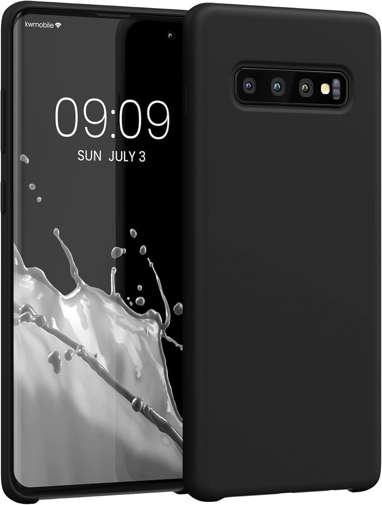 For Samsung Galaxy S10 Plus Case Double Layer Rubber TPU Slim Hybrid Case Red