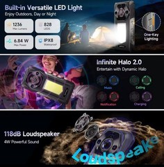 Ulefone Armor 30 Rugged Phone 24G+512G 6.95&Prime; 50MP/64MP Night Vision 12800mAh NFC