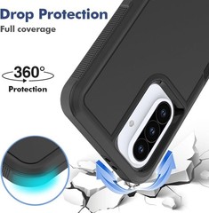 Samsung Galaxy A37 / Galaxy A36 5G / Galaxy A57 5G Case: Heavy Duty Rugged Cover