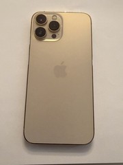Apple iPhone 13 Pro Max -256 GB Gold (Unlocked) for parts-crack- no power -A2643