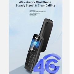 J60 Unlocked Simple Mini Mobile Cell Phones Card Dial 4G GSM Bluetooth MP3 Phone