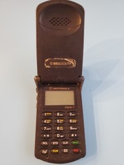 597.Motorola STARTAC ST7868W Very Rare – For Collectors – Batt Dead