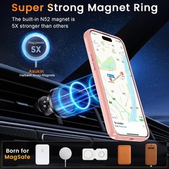 Case for iPhone 15 Pro Max with Screen Protector, Slim Shockproof Protective Cov