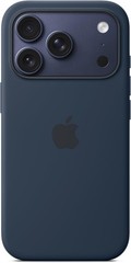 Lightweight Silicone Case for iPhone 17 Pro in Midnight: Camera Control, MagSafe
