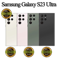 New Sealed Samsung Galaxy S23 Ultra 5G S918U 256/512GB Factory Unlocked GSM CDMA
