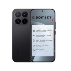 Xiaomi 17T Factory Unlocked Dual SIM | Segment Best Leica 5X Optical Zoom |BLACK